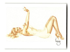 1993 The Hearst Pin-up Girls Trading Card Collection Card #95 picture