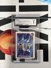1999 Panini Nintendo Pokemon Gyarados Sticker Cromos #98 CGC 1 picture