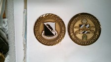 CHALLENGE COIN 3RD BATTALION 69TH ARMOR REGIMENT 3RD INFANTRY DIVISION COL & CSM picture