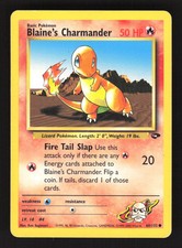 Blaine's Charmander #060/132 Gym Challenge Common Vintage - MP picture