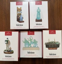 NIB Hallmark Disney Haunted Mansion Ornament Set picture