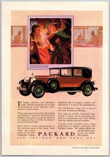 Vintage 1927 Packard, Auto, Automobile, Car, 20's Print Ad picture