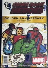 2025 TOPPS MARVEL COMIC BOOK HEROES 1975 Golden Anniversary Hobby Box picture