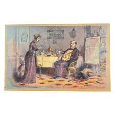 Antique 1880s ROUGH ON RATS Trade Card Flyer Ephraim S Wells Jersey City, NJ picture