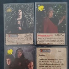 TSR Spellfire 1st Edition 4 Chases 14/25 18/25 22/25 23/25 Birthright picture