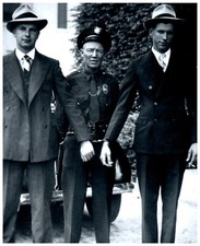 Vintage FULLERTON California Police Handcuffs Photo - E6K picture