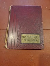 Vintage 1936 Clifton High School New Jersey Yearbook