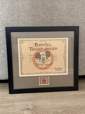 DA Disney Auctions Mickey Mouse Club Special Talent Award LE 100 Framed Pin picture