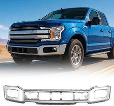 Front Bumper Face Bar for 2018 2019 2020 Ford F-150 F150 FO1002430 | One-Piece C picture