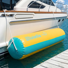 Inflatable Boat Fenders Boat Bumper, 4FT/6FT/10FT Heavy Duty Dock Fender with 2 picture