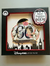 Disney Mary Poppins 60th Anniversary Limited Edition Glitter D23 Pin LE 750 picture