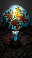 Art Nouveau Style Emile Galle Desk lamp light US Duty Free picture