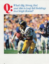 Kellen Winslow San Diego Chargers Vintage 1982 Magazine Photo picture