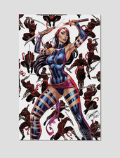 Psylocke Ninja #5 Premium Giclee Print 11