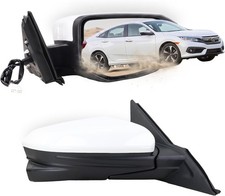 Passenger Side Door Mirror Compatible with 2016-2021 Honda Civic Sedan/Coupe/Hat picture