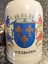 Vintage Wiesbaden German Beer Mug Stein 0.5L *Made In West Germany* picture