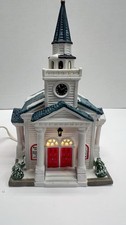 Lemax “United Church” Village Collection 35861 Retired 2003 Brand NEW picture