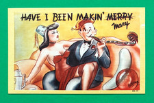 VINTAGE HUMOR / RISQUE COMIC POSTCARD picture