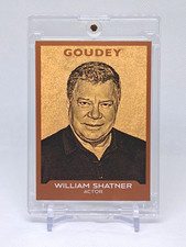 Upper Deck 2026 Goodwin Champions Base Set Goudey G-30 William Shatner Card picture