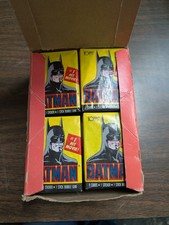 4 Pack Lot 1989 Topps Batman Series 1 Fresh From Box Nice picture