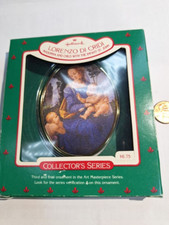 Hallmark Keepsake 1986 Lorenzo Di Cridi Madonna & Child Vintage Dv124 picture