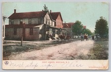 Postcard New Jersey Midvale Post Office Street Scene with Horse Wagon c1906 77M picture