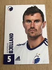 Andreas Bjelland,  Denmark 🇩🇰 FC Copenhagen 2018/19 unsigned picture