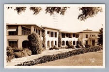 RPPC Arroyo Sanitarium Main Bldg Livermore CA Real Photo Postcard Old Cars picture
