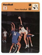 Team Handball - Handball   Sportscasters Card - LAMINATED picture