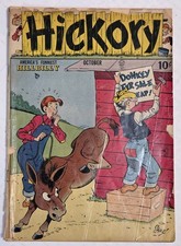 HICKORY #1 G- America's Funniest Hillbilly 1949Quality Comics Precode Golden Age picture