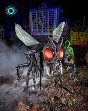 05020557 Spirit Halloween 4 Ft Buzz Mosquito Animatronic Prop 2026 picture