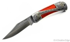 Timber Wolf Gentleman's All Purpose Hardwood Single Blade Folding Pocket Knife picture