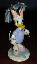 Retired Disney Daisy Duck w/ Umbrella Bejeweled Trinket Box Department 56 Dept56 picture