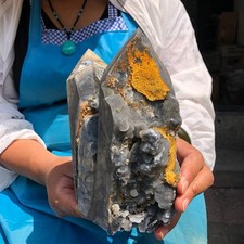4.26LB Natural Sphalerite Multi‑Point Tower Obelisk Polished Mineral Specimen picture
