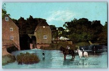 Surrey England Postcard View of Old Mills at Cobham c1910 Antique Unposted picture
