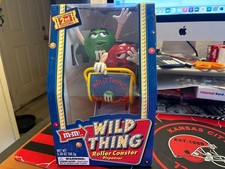 M&M's Wild Thing Roller-coaster Candy Dispenser Brand New In Box Limited Edition picture