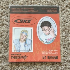 Stray Kids THIS & THAT Magnet - Orange Version - Felix and Han picture