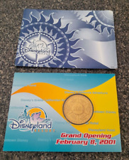 DISNEYLAND RESORT GRAND OPENING COIN - FEBRUARY 8, 2001 picture