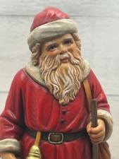 ANRI Santa B Shackman 1988 Limited Edition 453 of 500 Carved Wood Italy 9.75 In picture