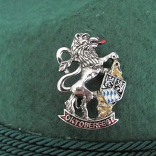Bavarian Lion with Shield Oktoberfest/German Hat Pin picture