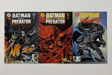 Complete Set Batman Versus Predator 1 2 3 Regular Format DC Dark Horse picture