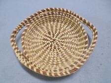 Vintage Gullah Sweetgrass Low Country Two Handled Bread Basket Charleston SC picture