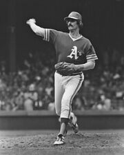 1976 Oakland Athletics ROLLIE FINGERS Glossy 8x10 Photo Poster Print HOF 92 picture