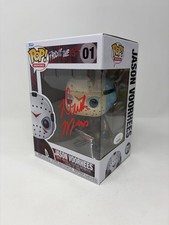 Derek Mears Friday The 13th Jason #01 Signed Funko Pop JSA Certified Autograph picture