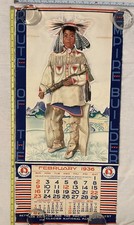 Vintage 1936 Great Northern Railway Calendar - 33