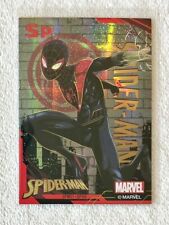 Zenka Marvel Disney 100 Spiderman 60th Trading Card SPM01-SP Miles picture