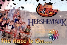 Hersheypark, Lightning Racer, Pennsylvania, Roller Coaster, 2023 Postcard picture
