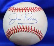 Jim Perry Beckett BAS Autograph American League Signed Baseball picture