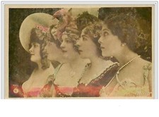 Cpa Montage. Femmes picture