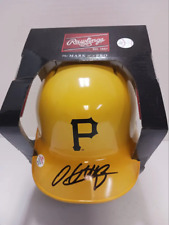 Oneil Cruz of the Pittsburgh Pirates signed autographed mini batting helmet PAAS picture